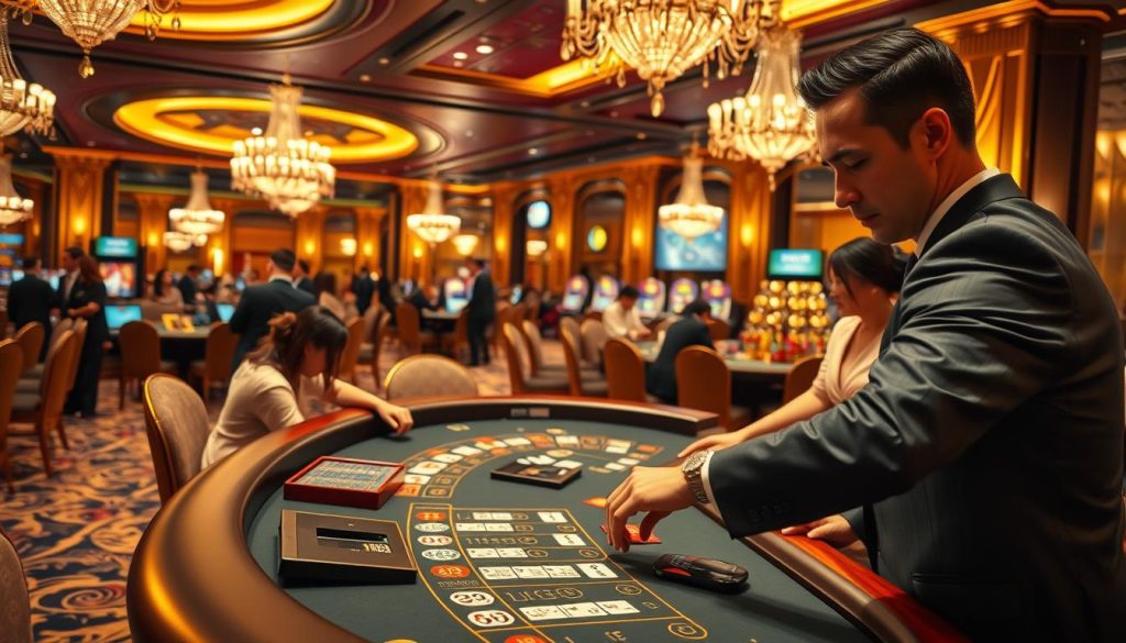 casino live dealer M88