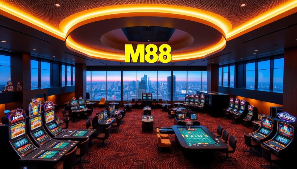 dịch vụ casino trực tuyến M88