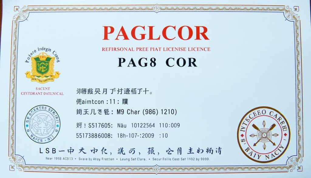 giấy phép PAGCOR