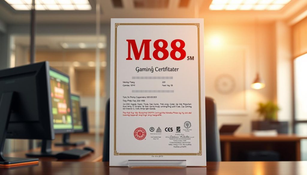 giấy phép gaming M88 giấy phép gaming M88
