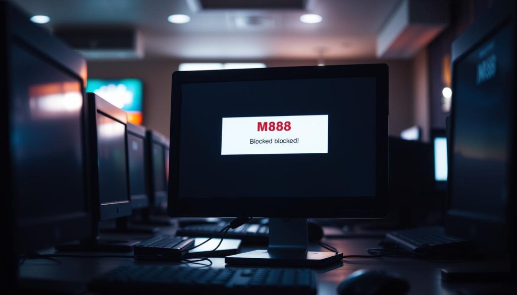 truy cập M88 bị chặn