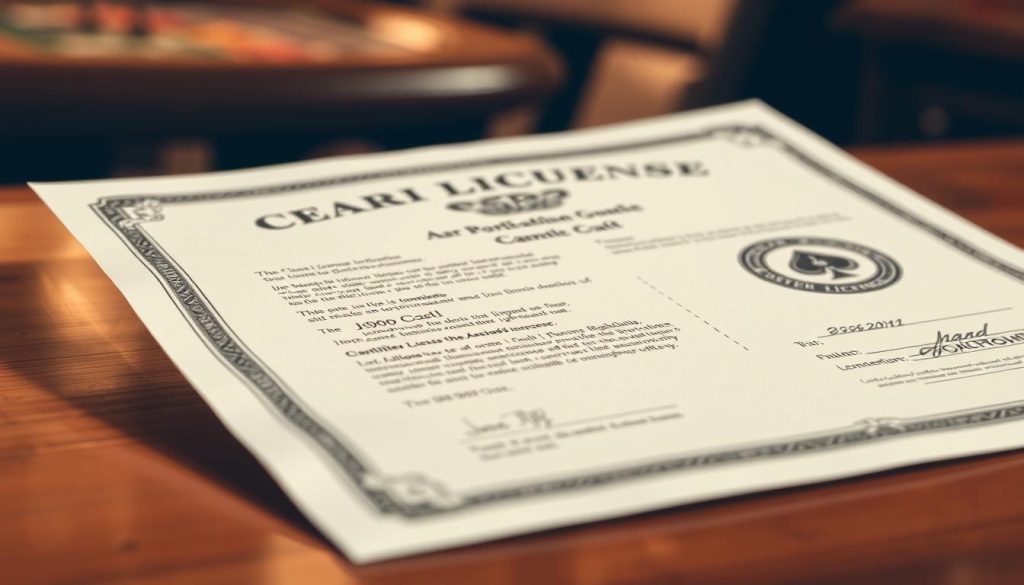 giấy phép cá cược